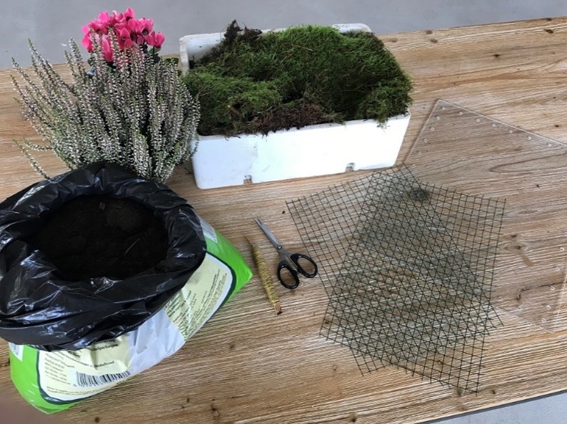 Fabriquez votre propre boîte à fleurs avec de la mousse