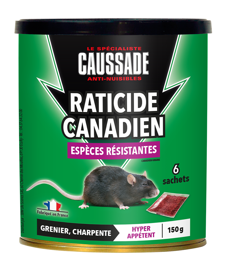 Raticide Canadien &#8211; Céréales Espèces Résistantes