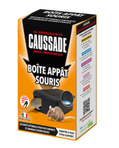 SOURIS &#8211; BOÎTE APPÂT AVEC CLÉ DE FERMETURE