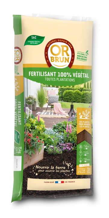 Fertilisant 100% végétal -  15 kg