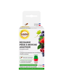 Solabiol - Recharge Piège  à Mouches Asiatiques Drosophila Suzukii