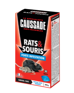 Rats &#038; Souris &#8211; Blocs Forte Infestation