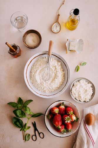 recette cuisine pizza sucrée