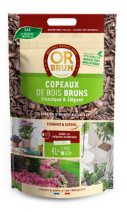 COPEAUX DE BOIS BRUNS