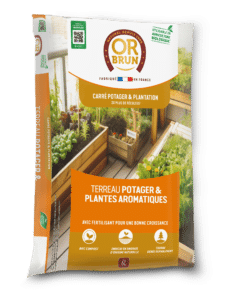 terreau potager et aromatiques Or Brun