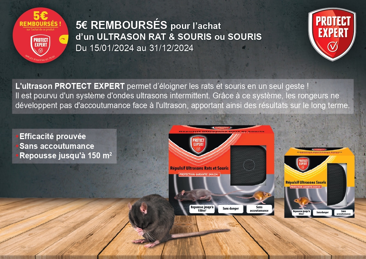 Ultrason Rats Modalités de l'offre Ultrason Rat & Souris Protect Expert - Seezon FR