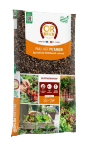 Paillage du Potager Enrichi en Fertilisant Naturel