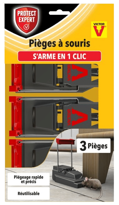 Souris – 3 TAPETTES Plastiques