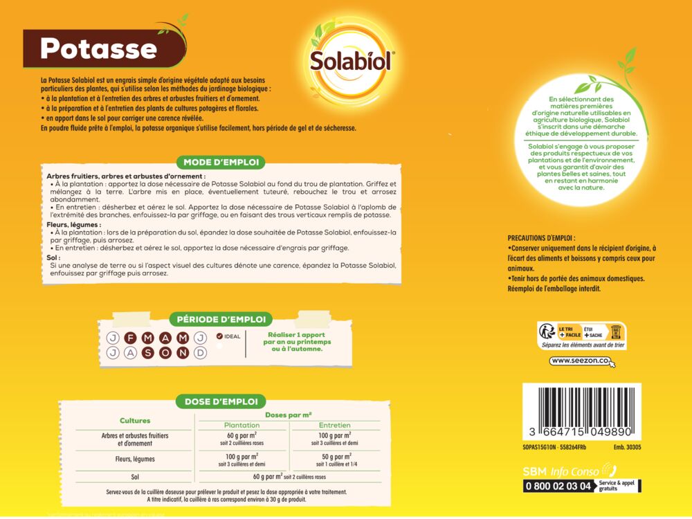 potasse solabiol