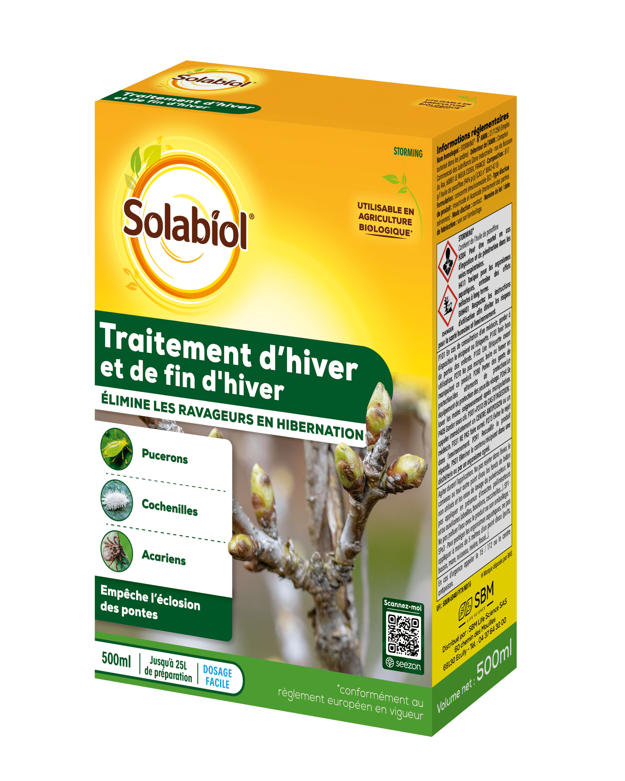 TRAITEMENT D’HIVER ET DE FIN D’HIVER SOLABIOL