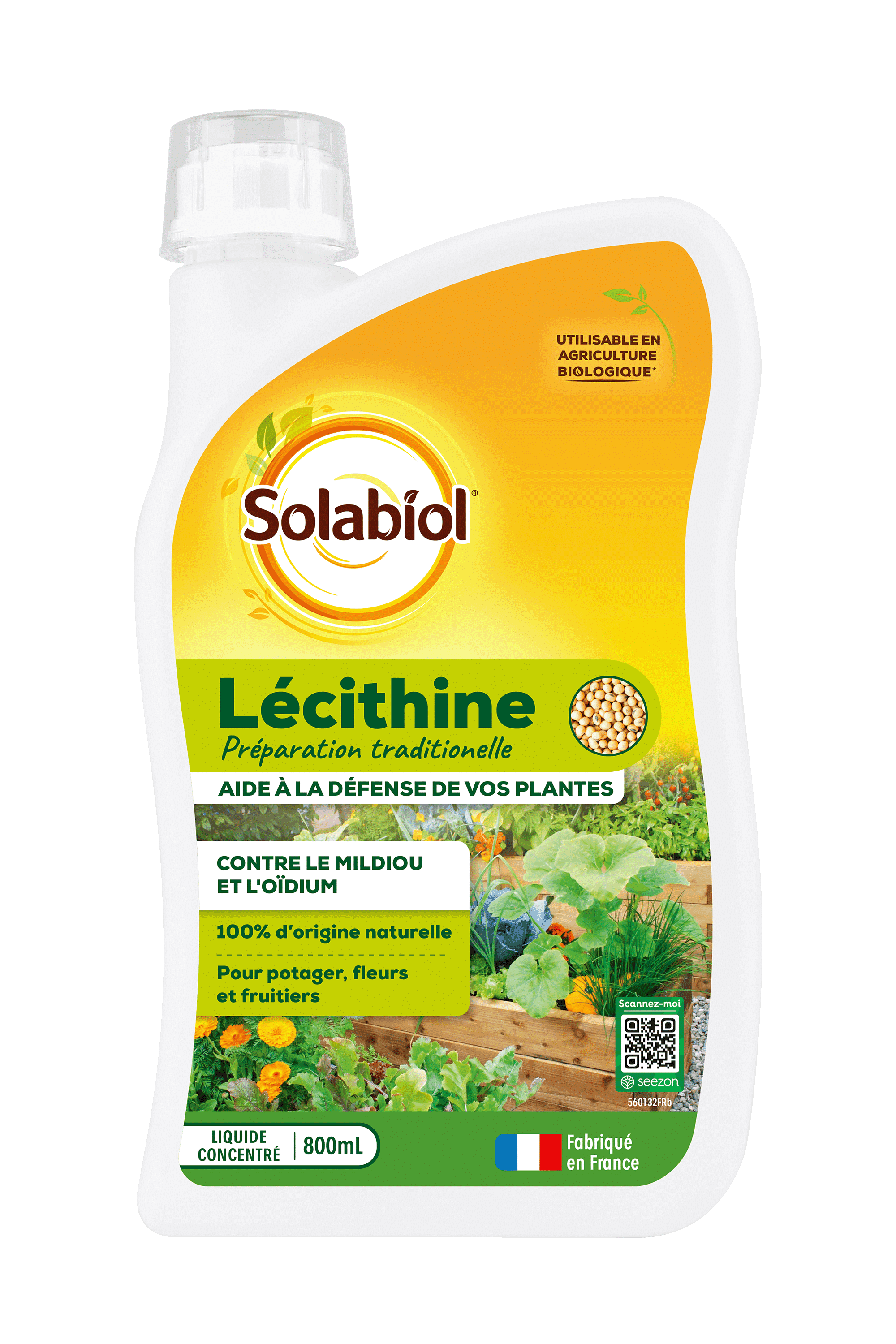 Lécithine Solabiol - défense contre miliou et oidium