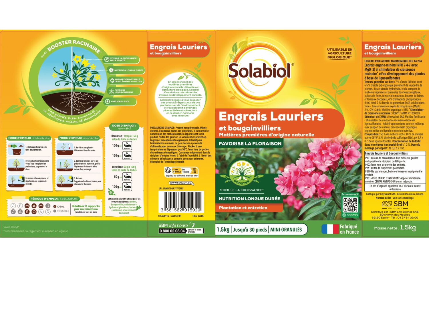 engrais laurier Solabiol