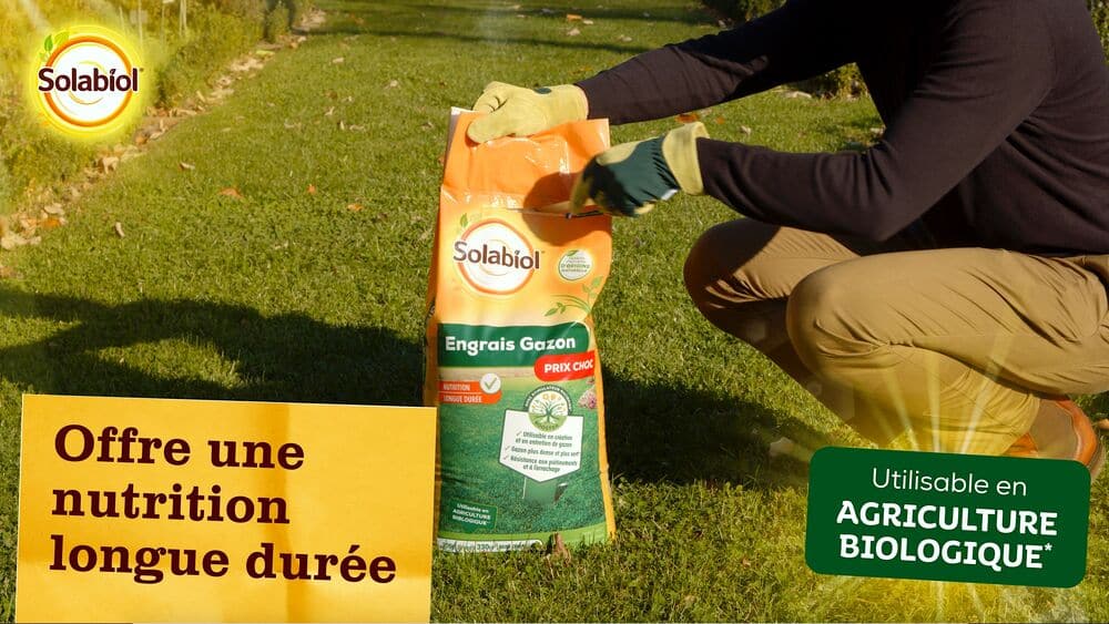 engrais gazon solabiol