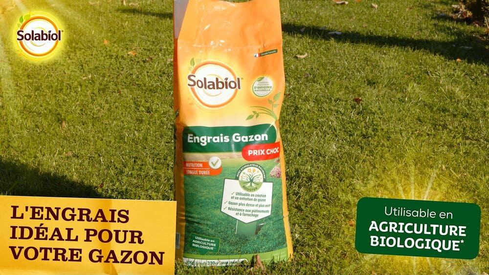 engrais gazon solabiol