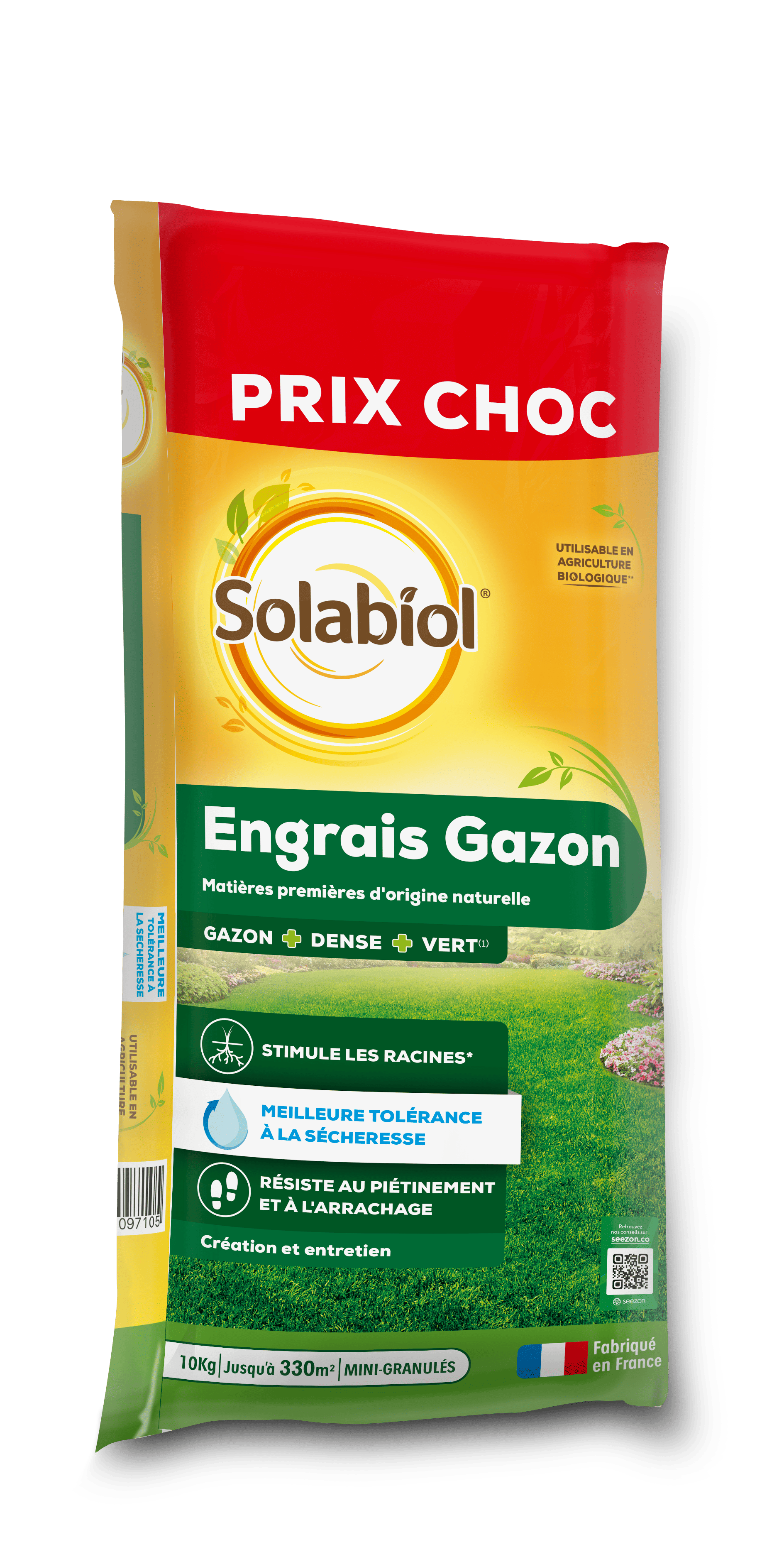 engrais gazon solabiol