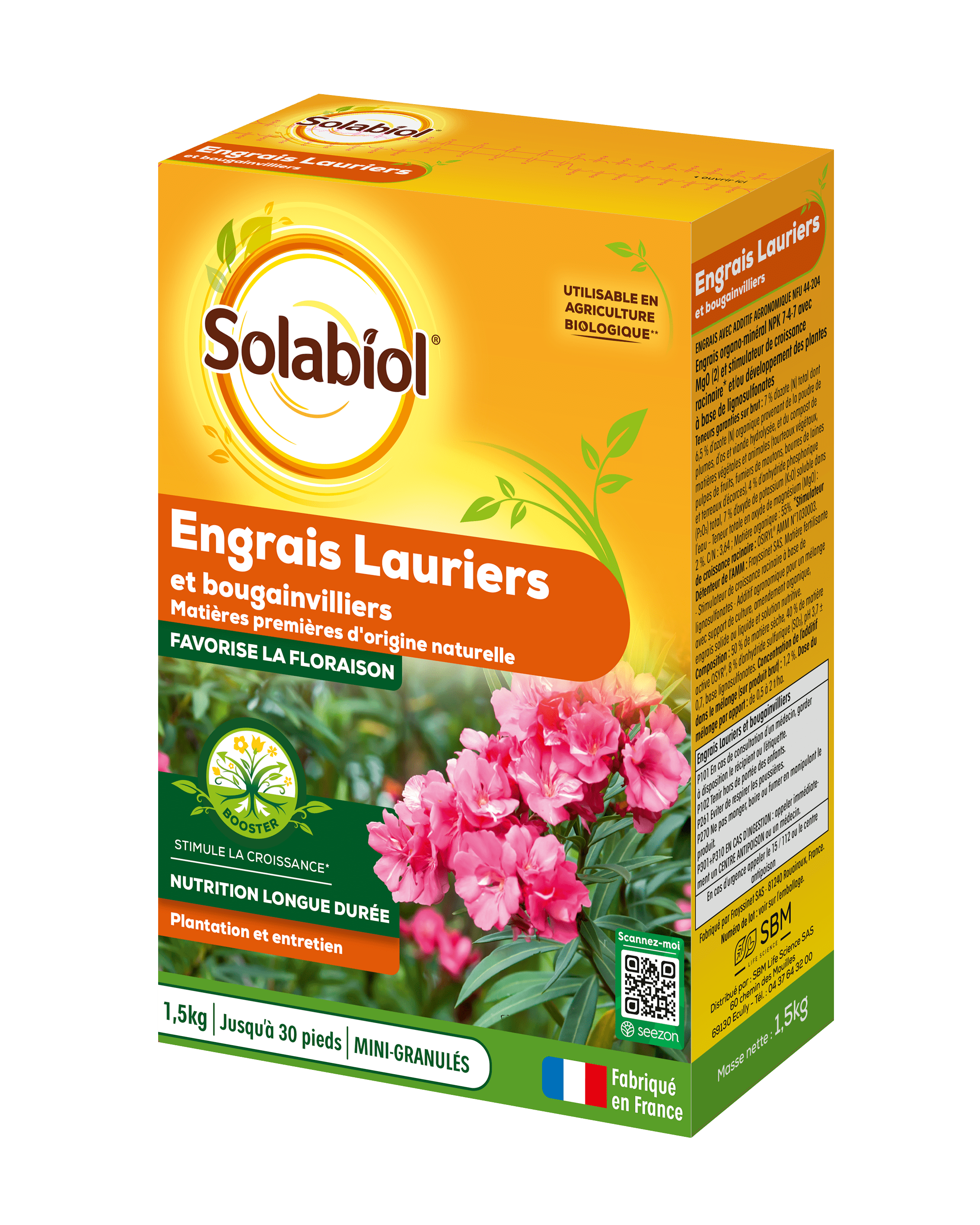 Engrais laurier Solabiol