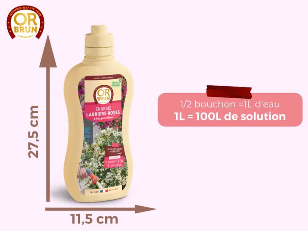 Engrais lauriers roses et bougainvilliers