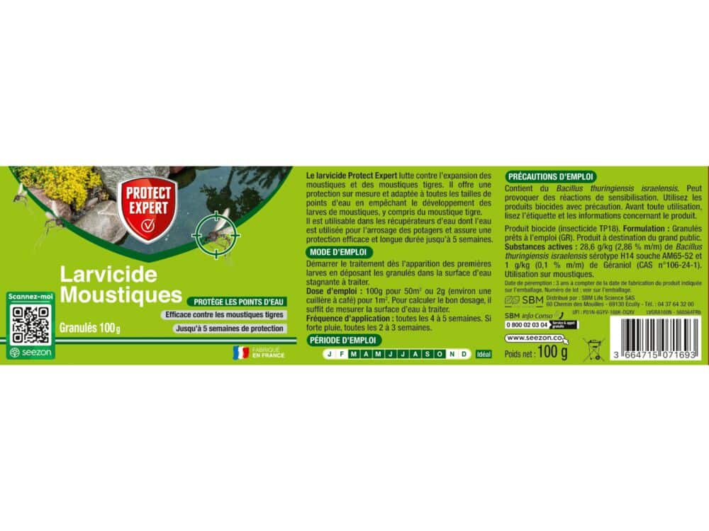 Larvicide Moustiques