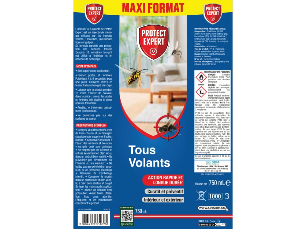 Insectes Volants - Aérosol