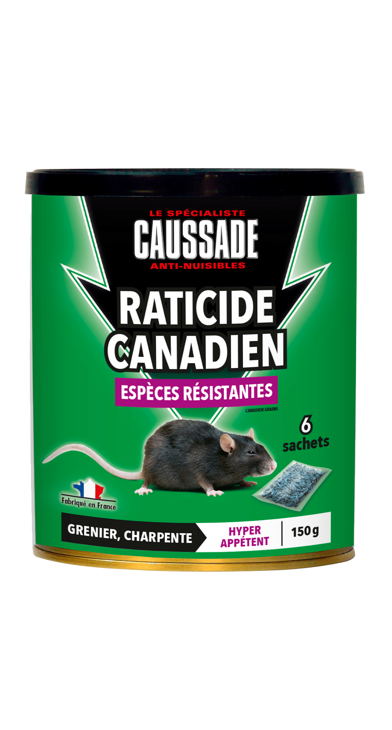 Raticide Canadien &#8211; Céréales Espèces Résistantes
