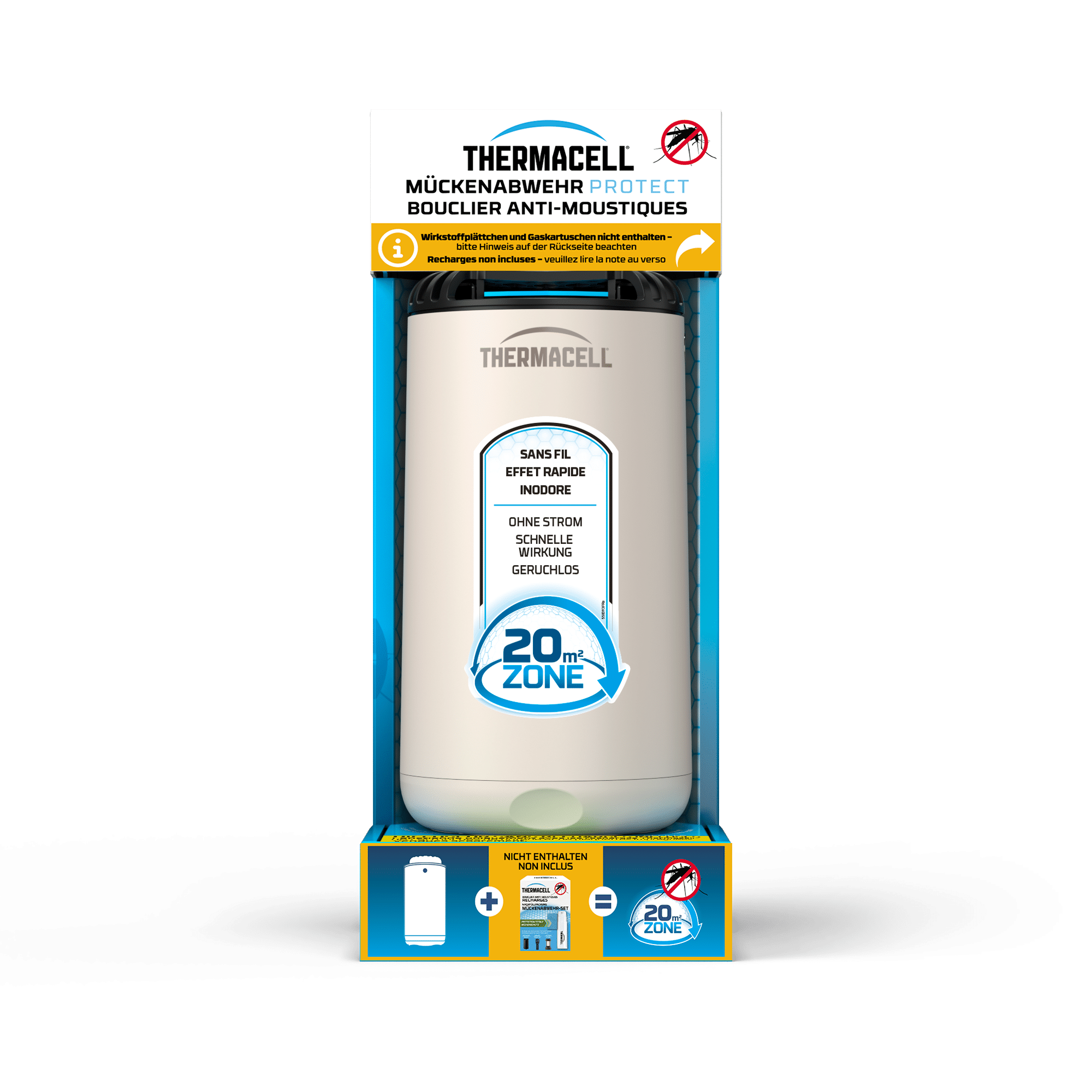 Diffuseur Bouclier Anti-Moustiques (Recharges vendues séparément)