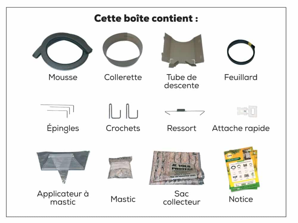 Collier anti-chenilles - Processionnaires du pin