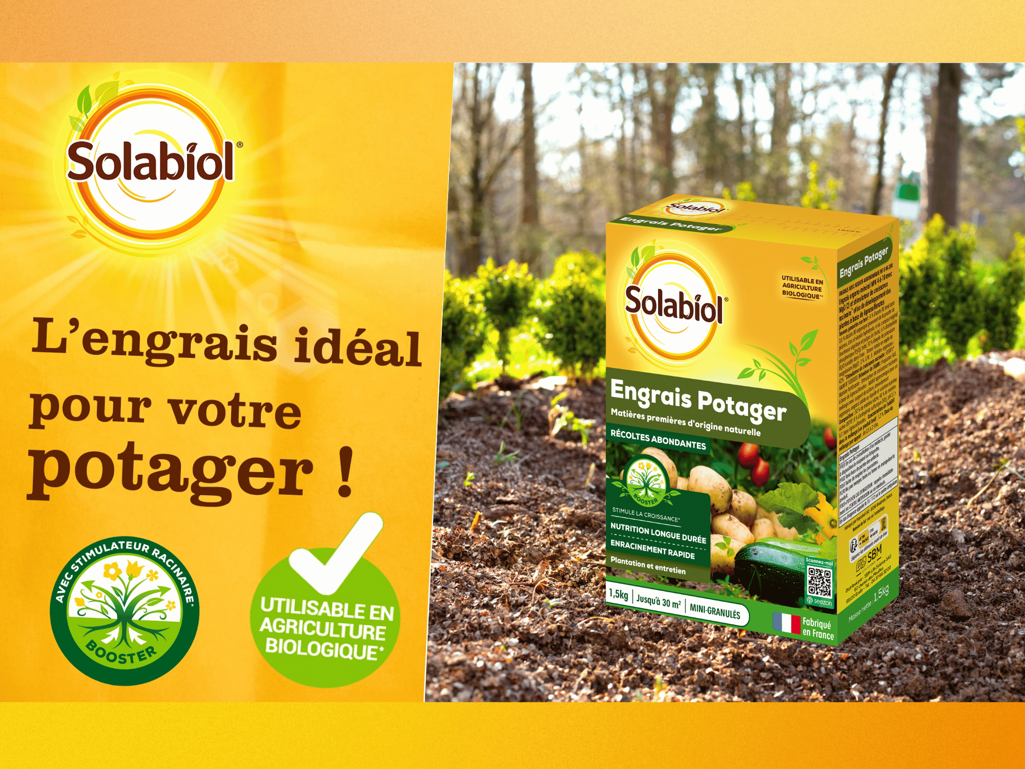 engrais potager solabiol