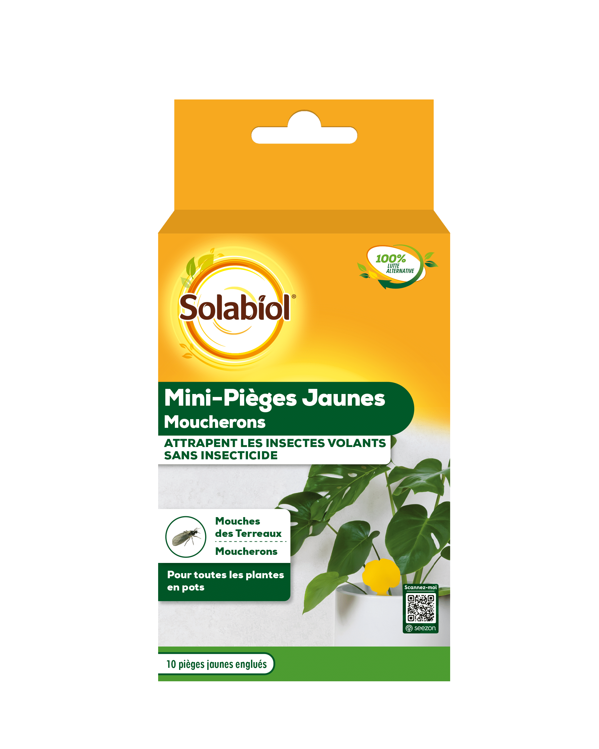 MINI-PIÈGES JAUNES - MOUCHERONS SOLABIOL